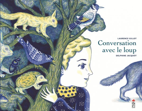 Couverture de Conversation avec le loup - Saltimbanque éditions