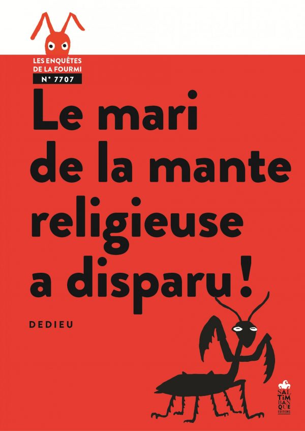 Couverture de Le mari de la mante religieuse a disparu - Saltimbanque éditions