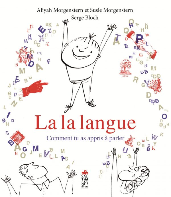 Couverture de La la langue - Saltimbanque éditions