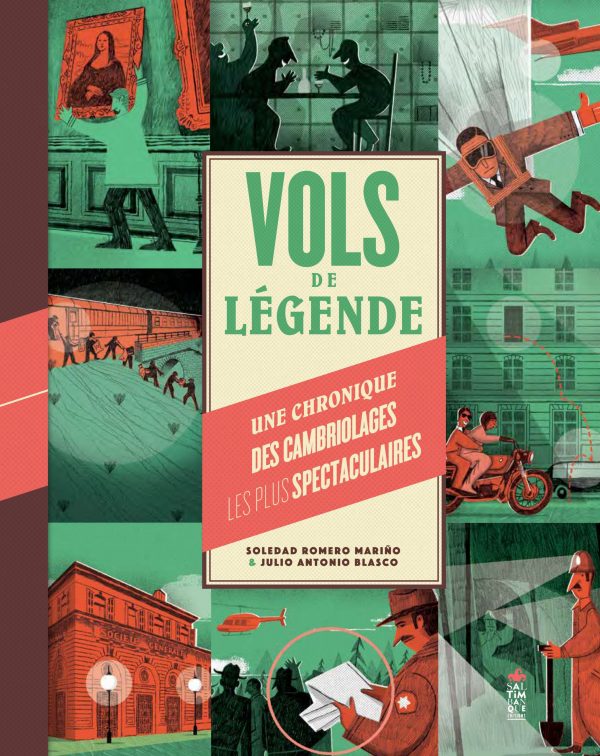 Couverture de Vols de légende - Saltimbanque éditions