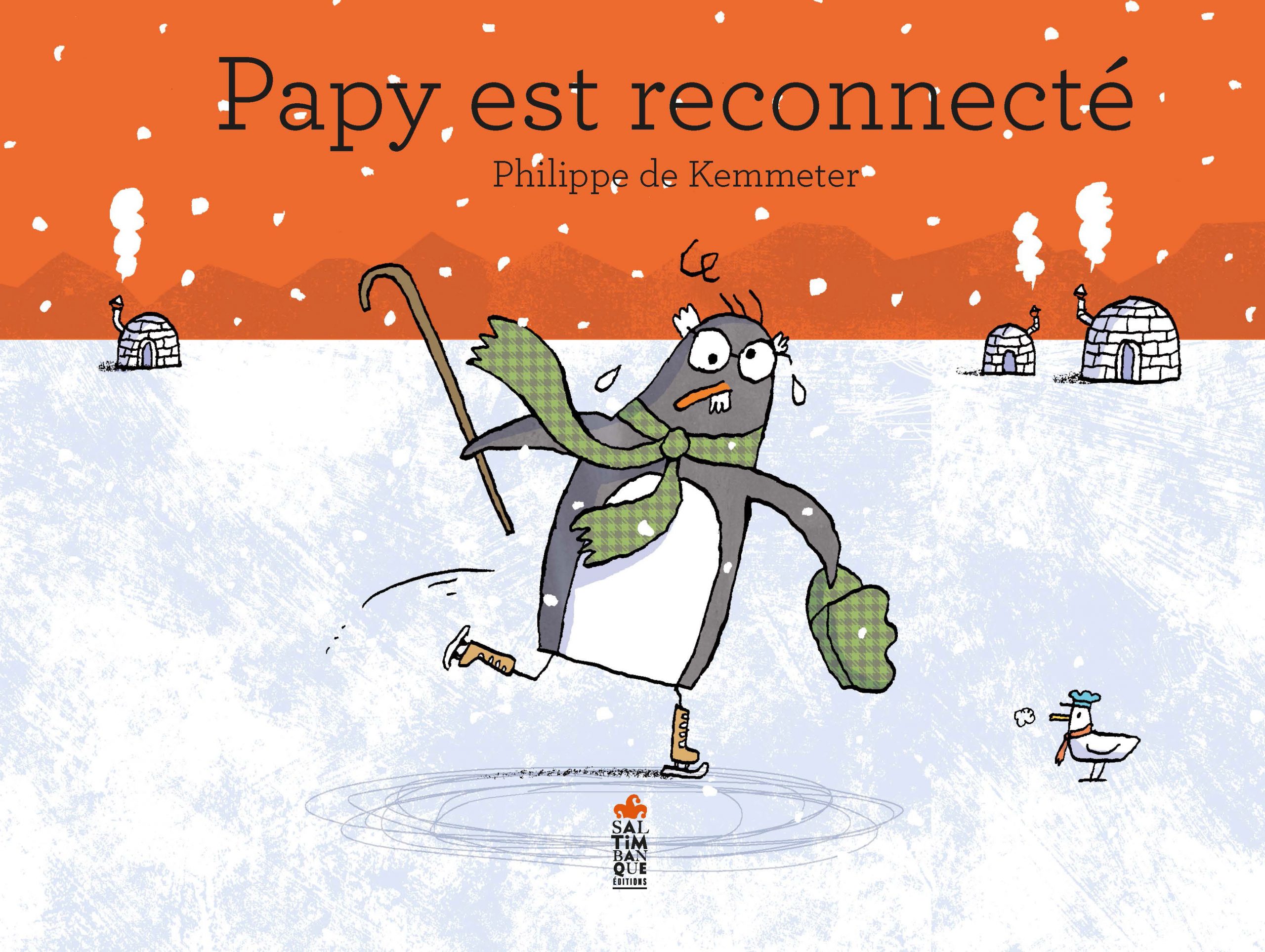 Couverture de Papy est reconnecté - Saltimbanque éditions