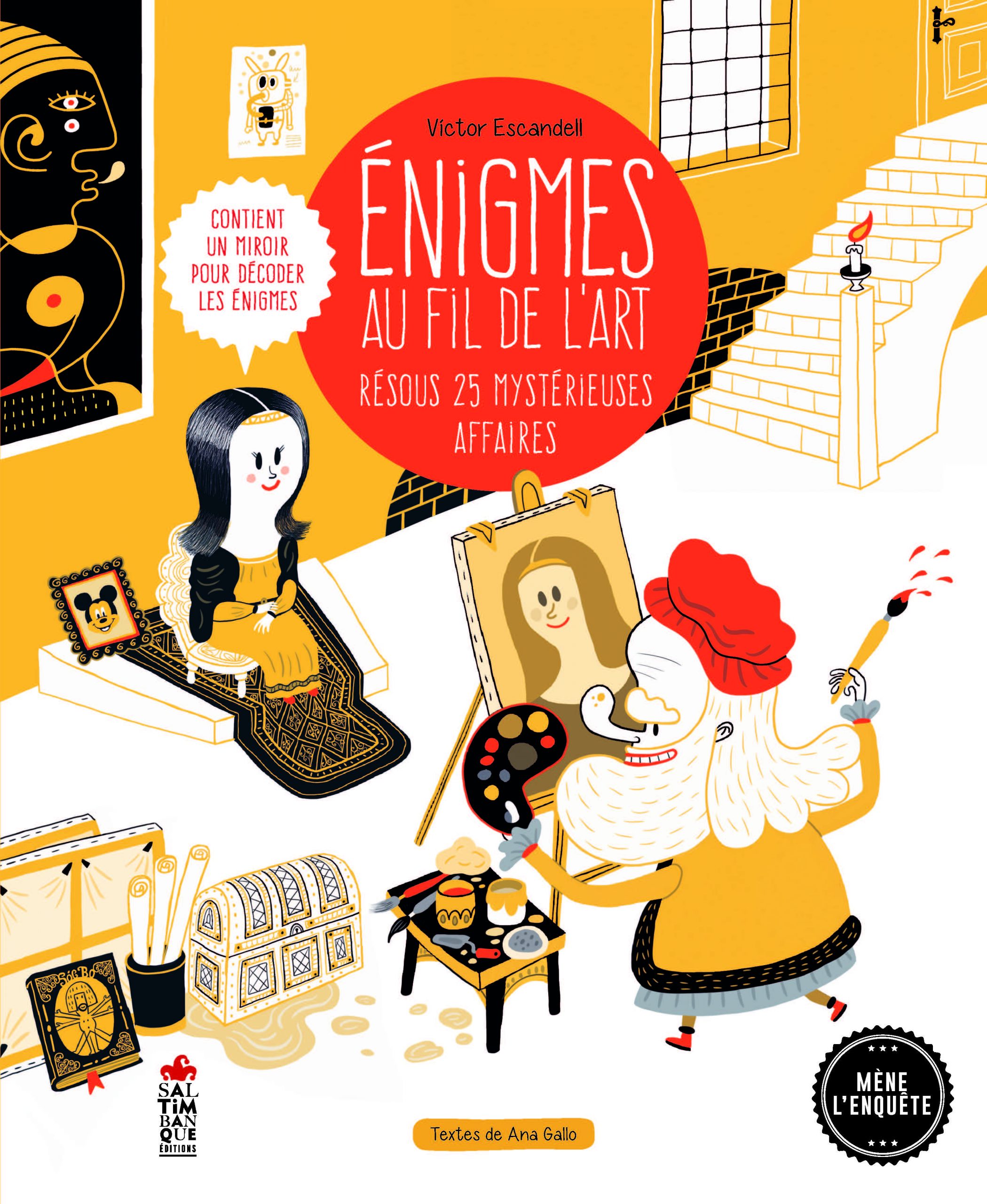 couverture du livre Enigmes au cœur de l'art