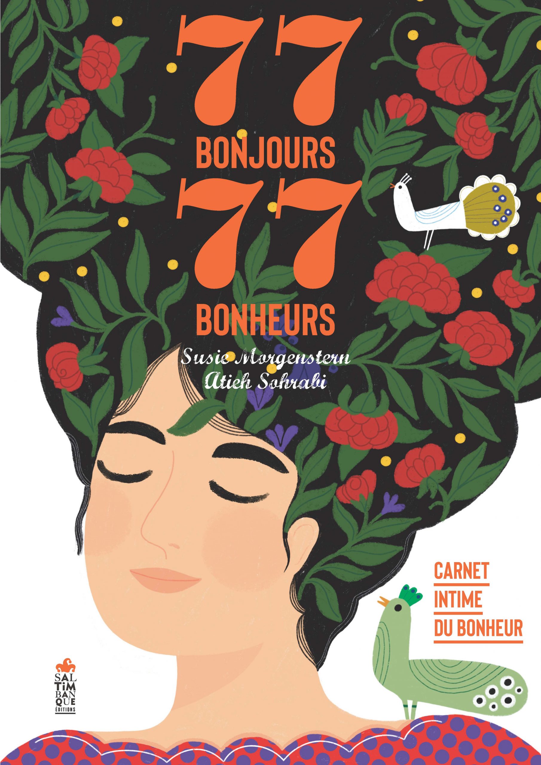 couverture du livre 77 bonjours 77 bonheurs