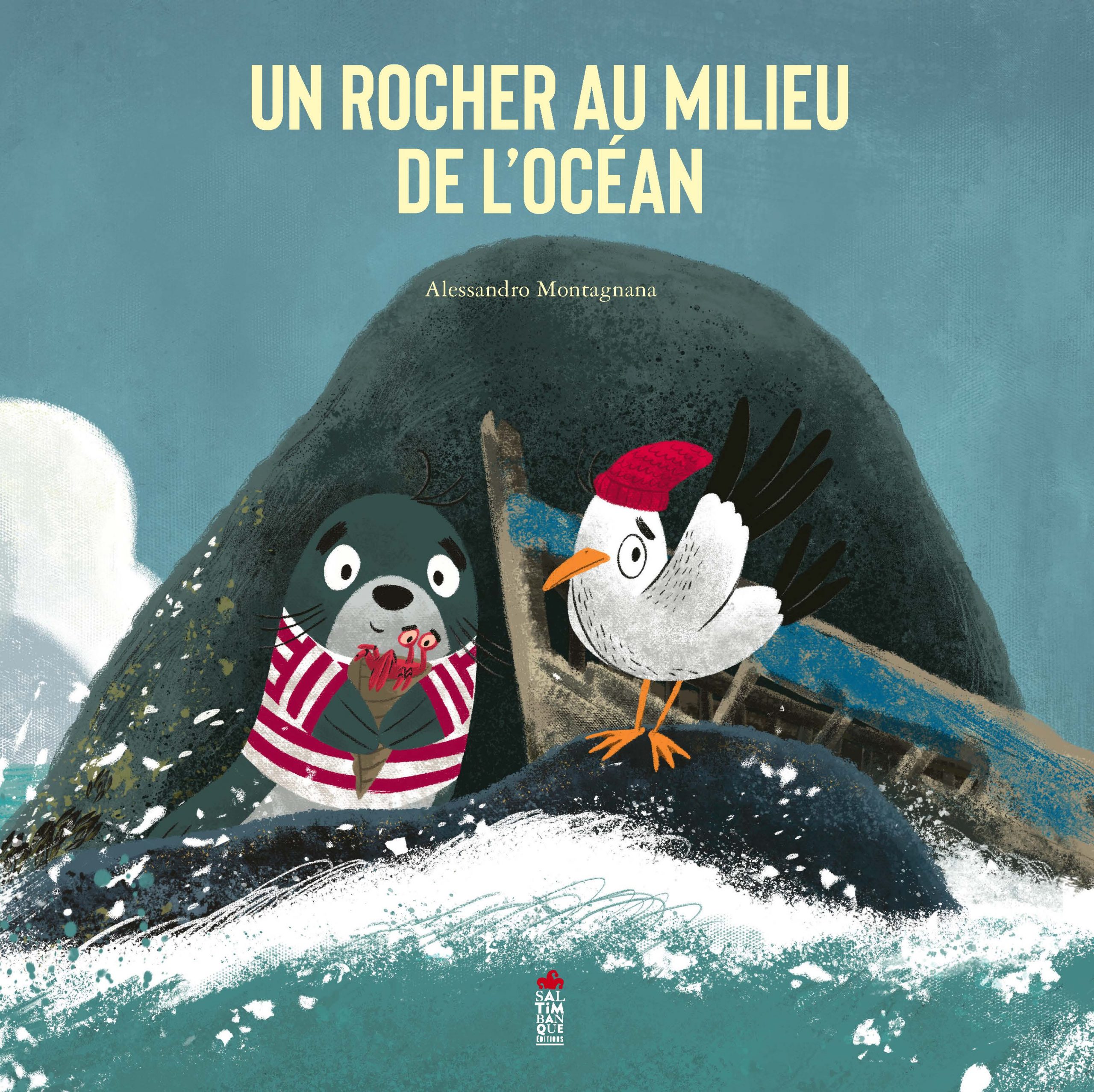 couverture du livre Un rocher au milieu de l'océan