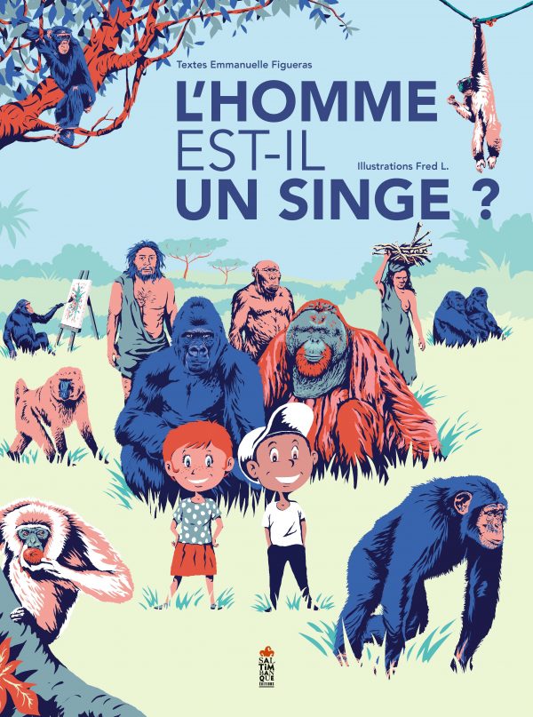 couverture du livre L'homme est-il un singe?