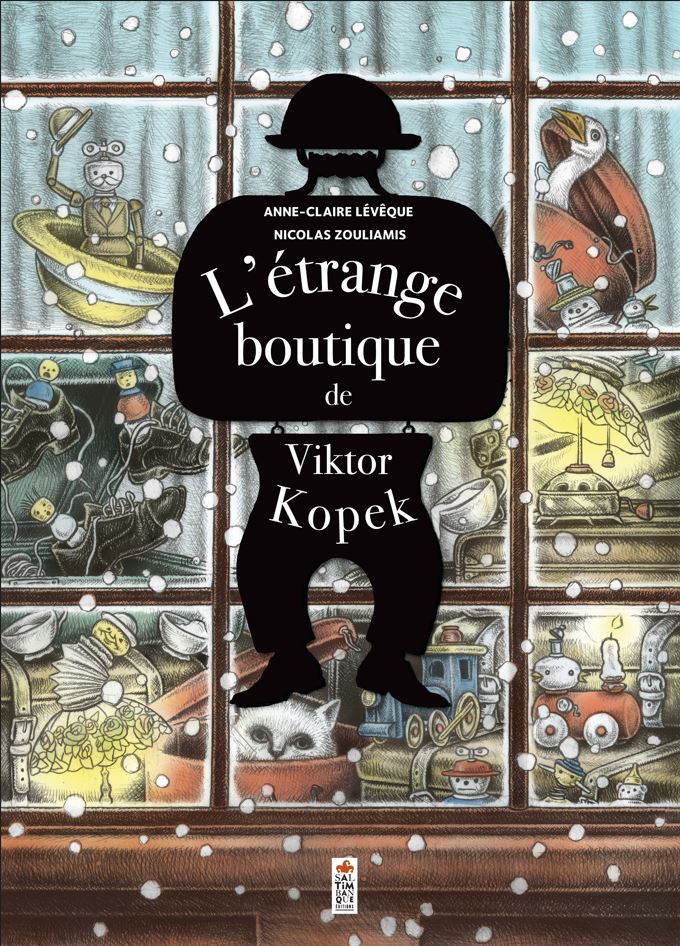 couverture du livre L'étrange boutique de Viktor Kopek